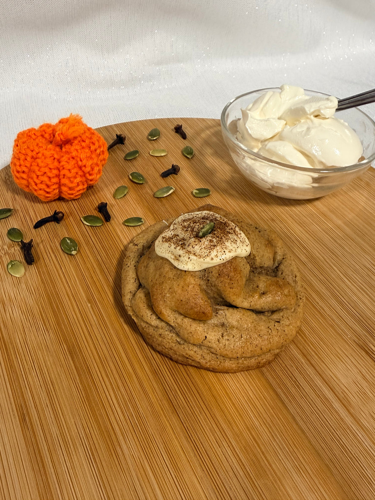 🎃 Pumpkin Spice Cheesecake Cookie