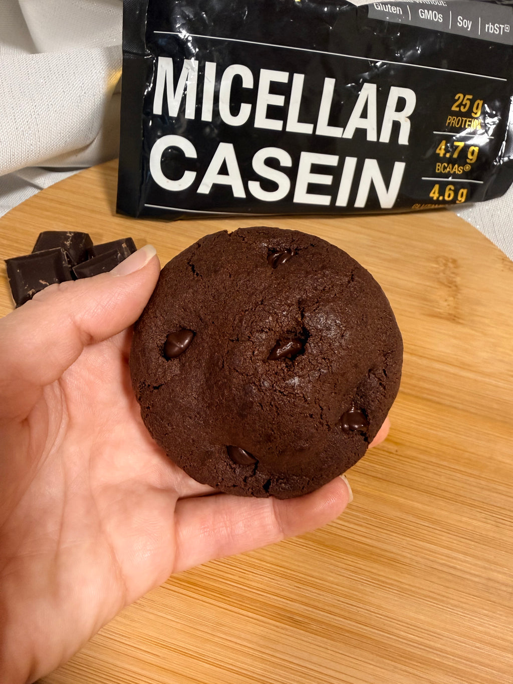 Double Chocolate Protein Cookie