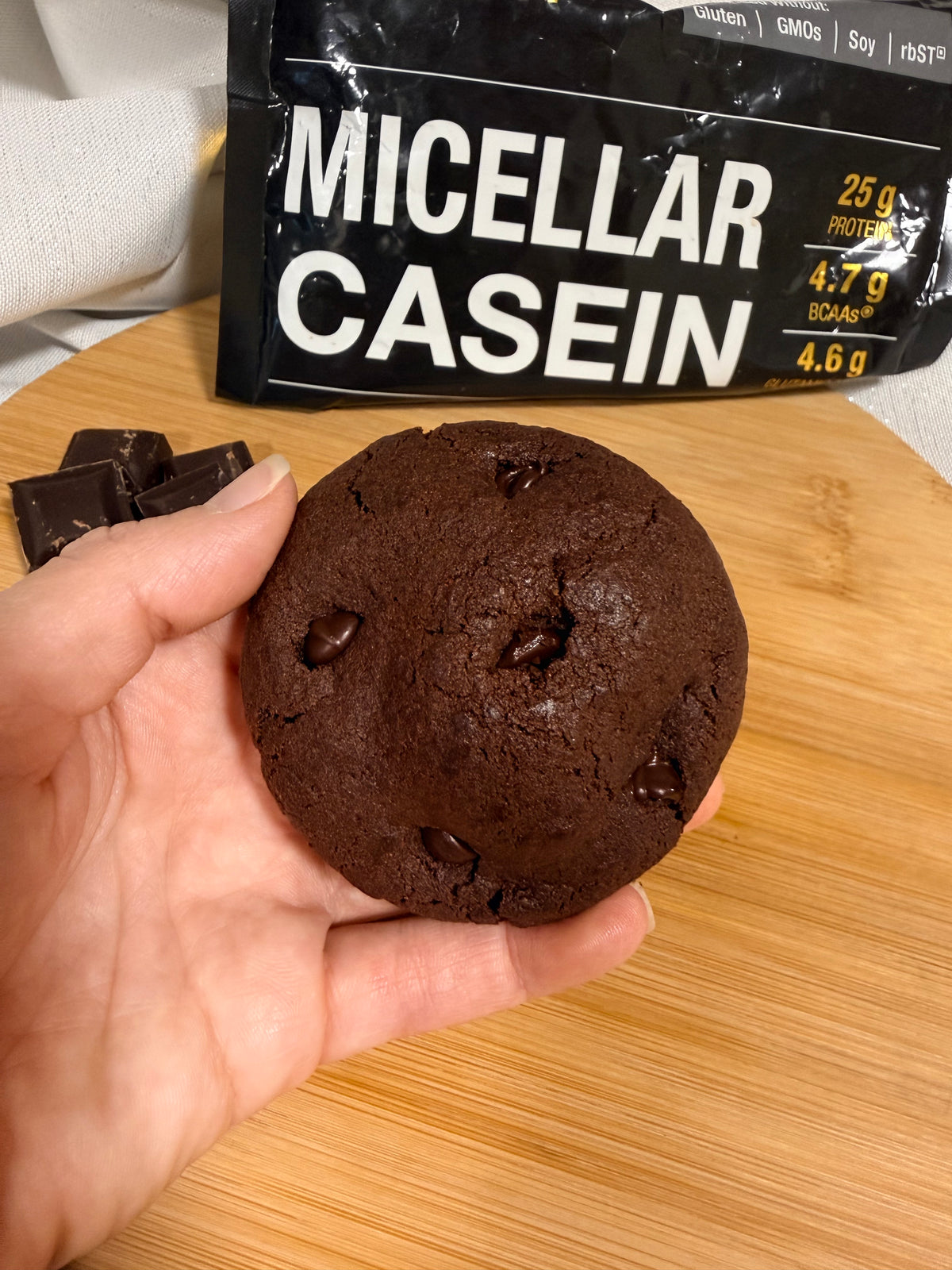 Double Chocolate Protein Cookie