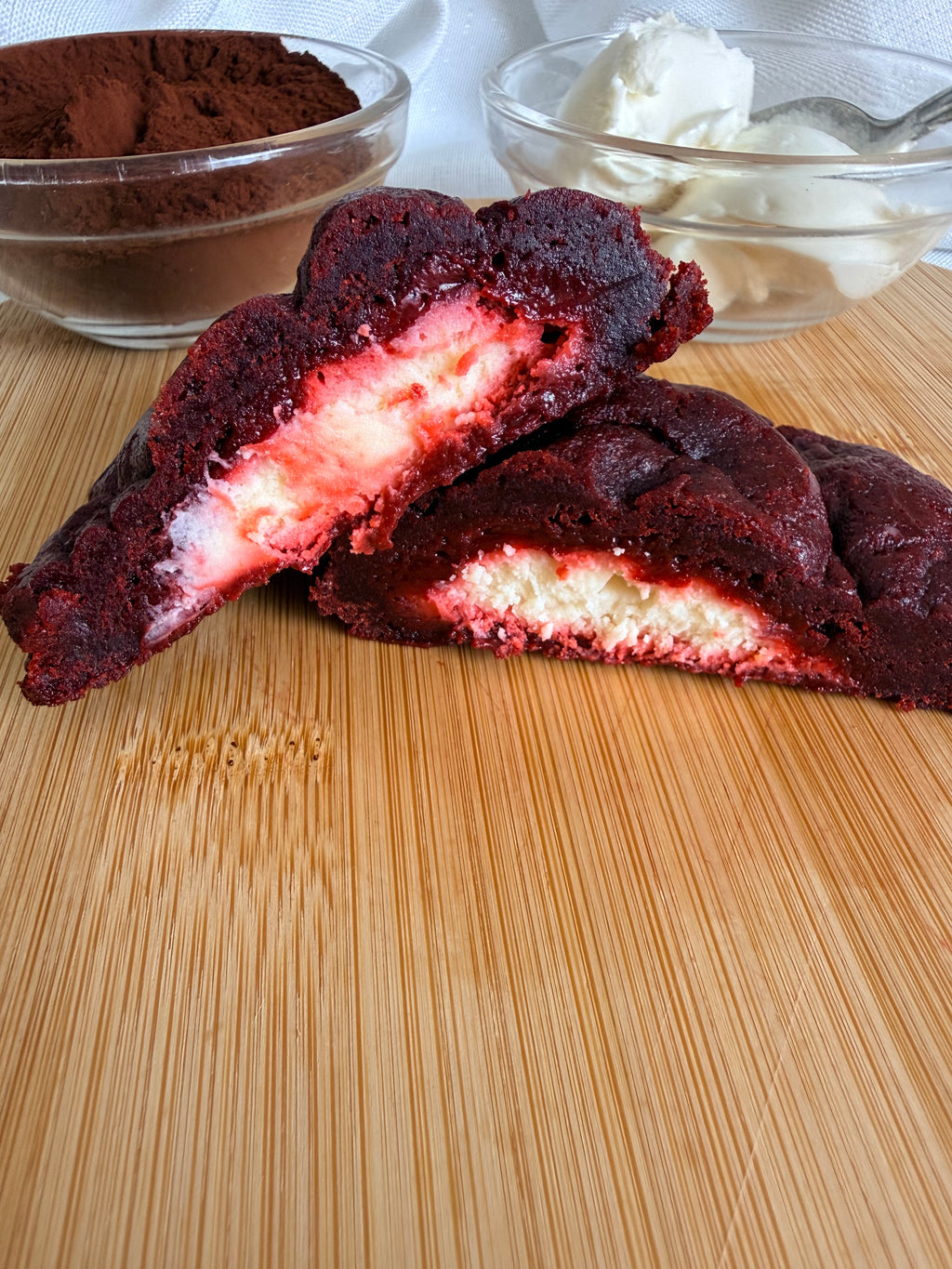 Red Velvet Cream Cheese Cookie
