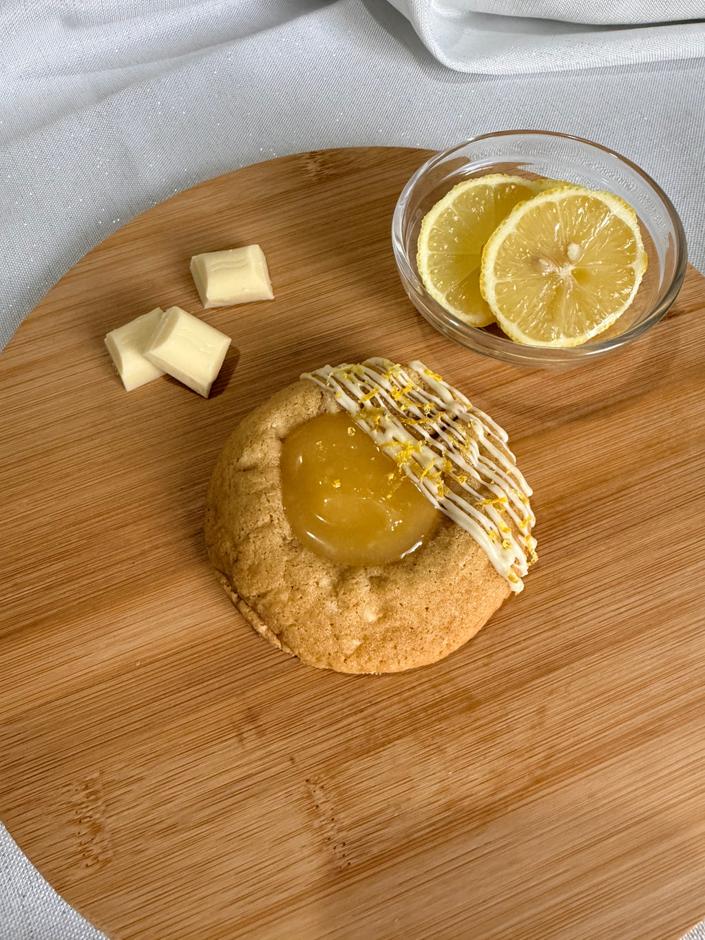 Gluten-Free Lemon Curd Cookie