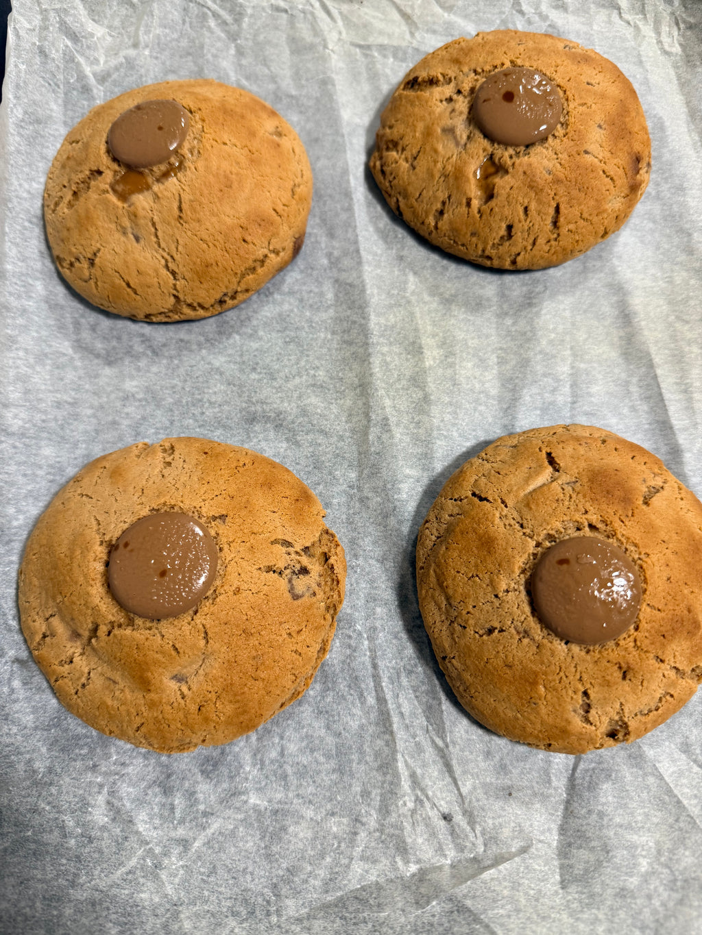Toffee Protein Cookie
