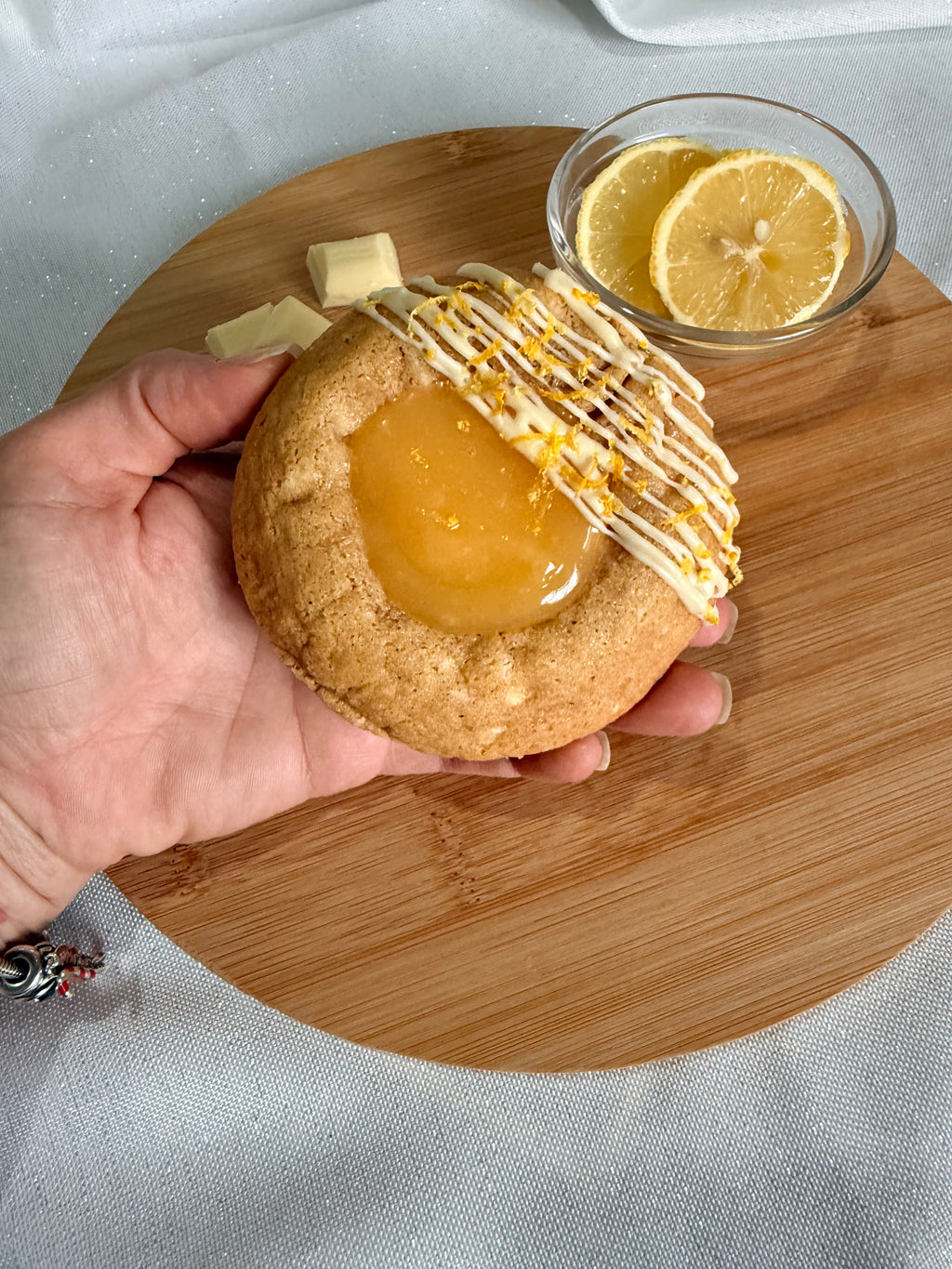 Gluten-Free Lemon Curd Cookie
