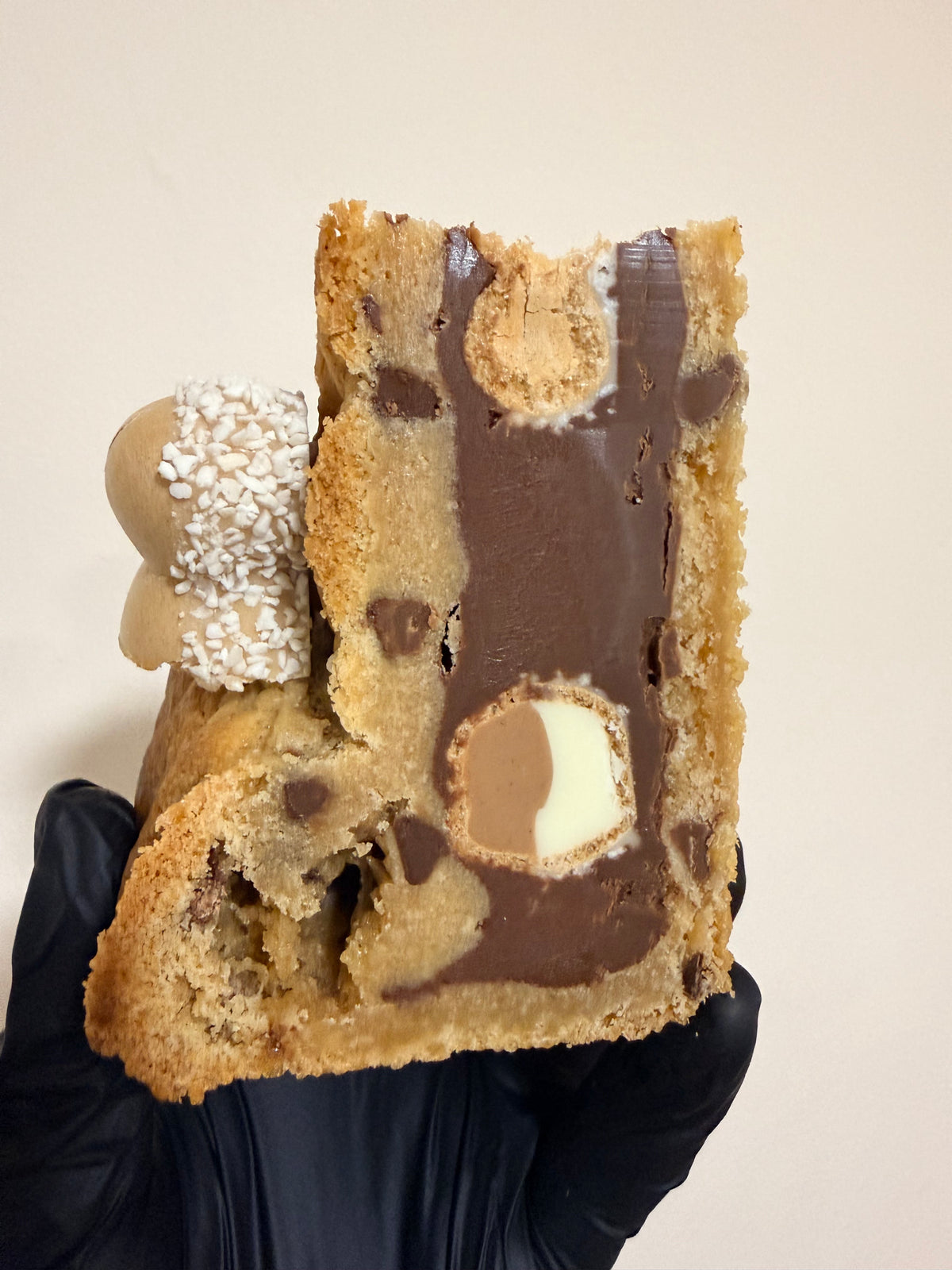 Nutella Happy Hippo Cookie Pie🍪🤎