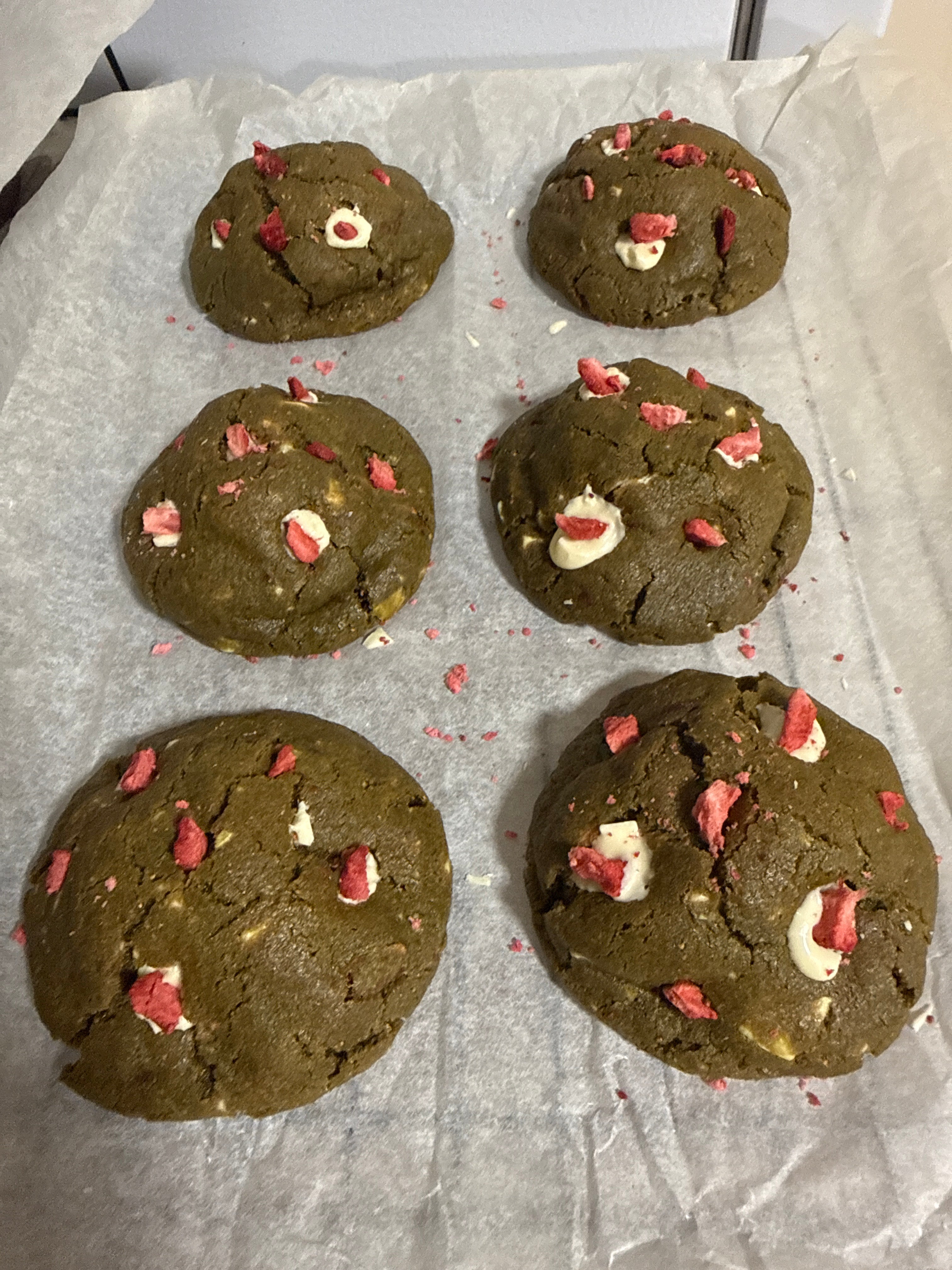 Strawberry Matcha Cookie