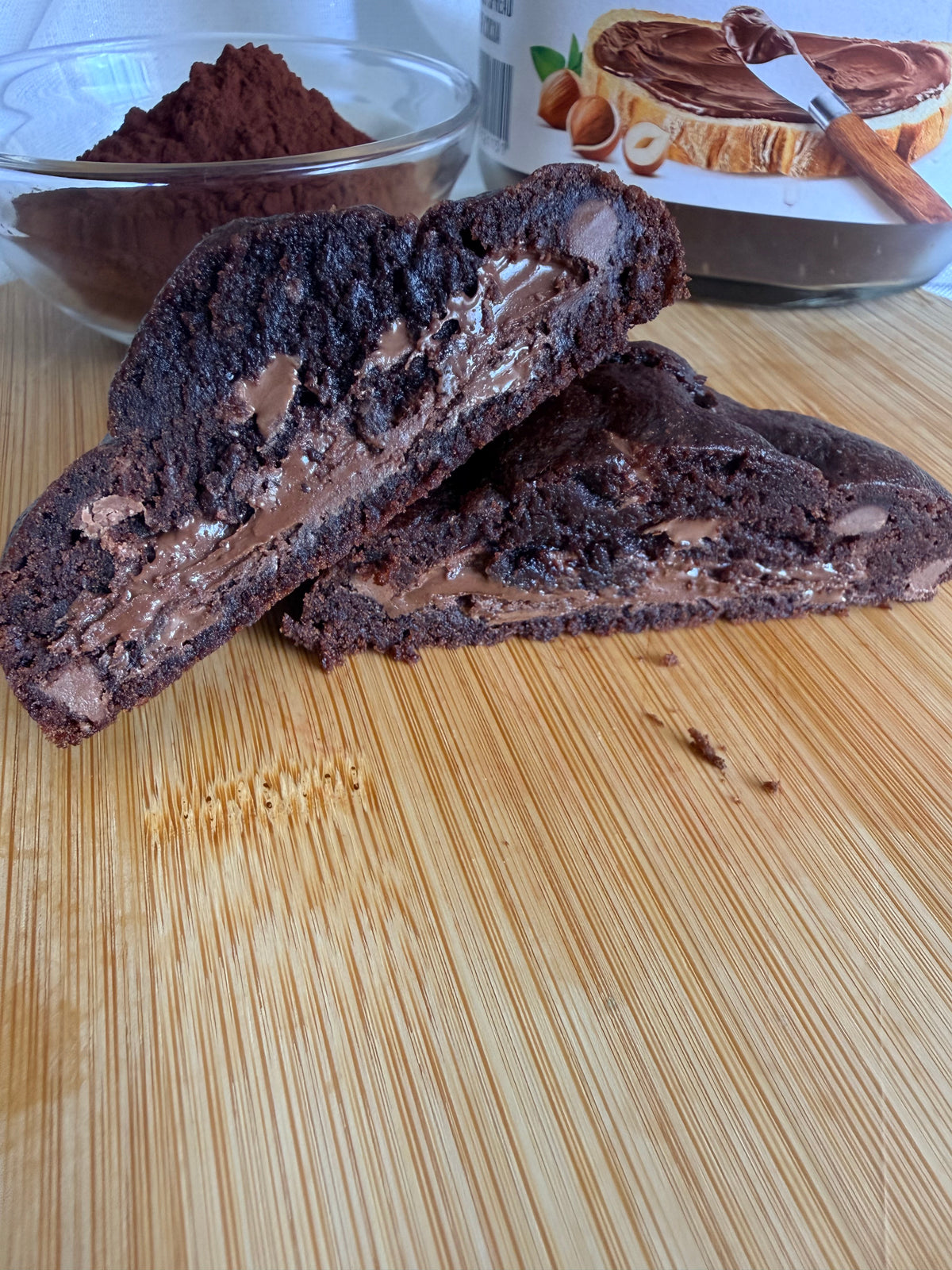 Nutella Lava Cookies