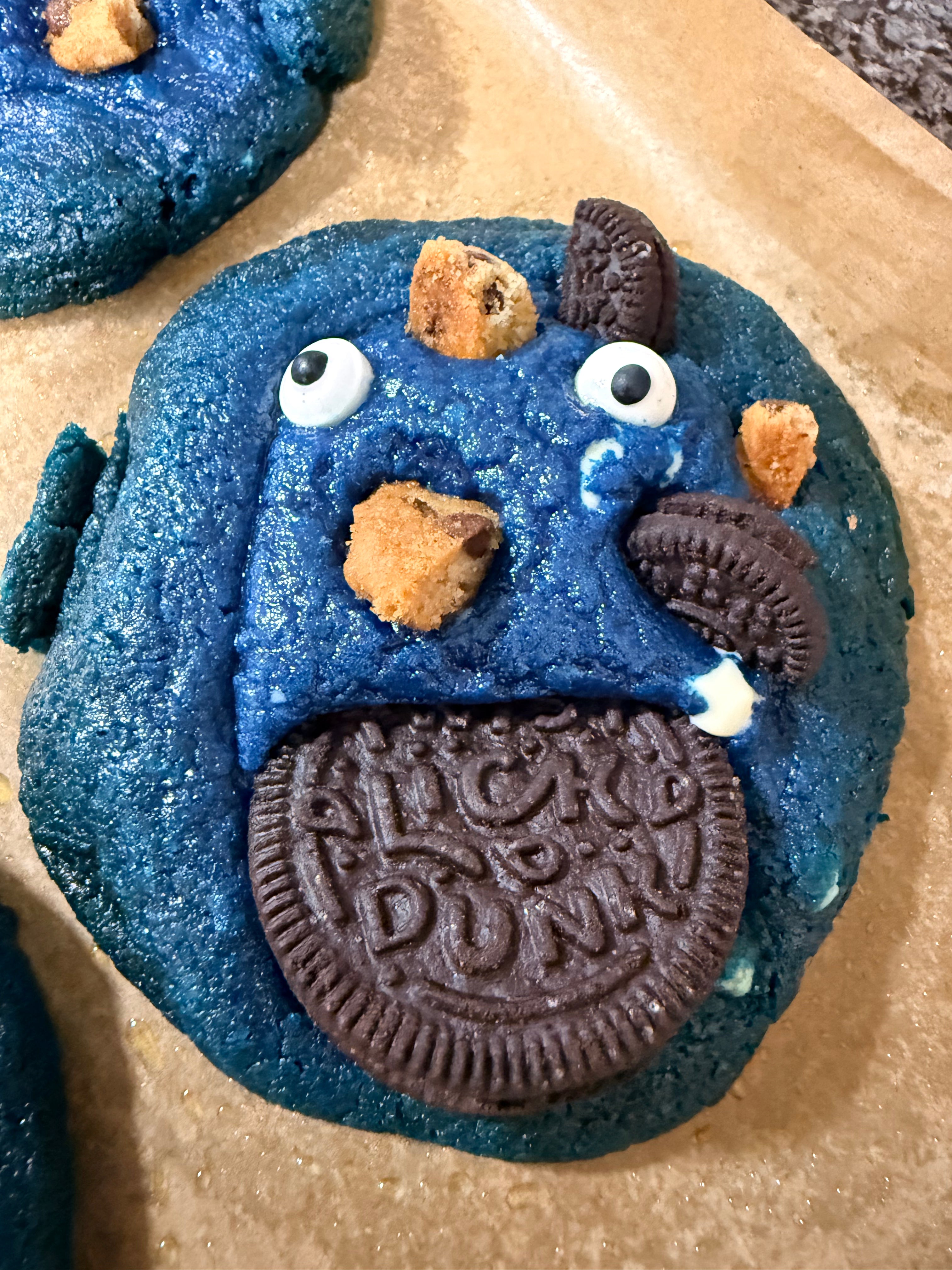 Cookie Monster Cookie 💙🍪