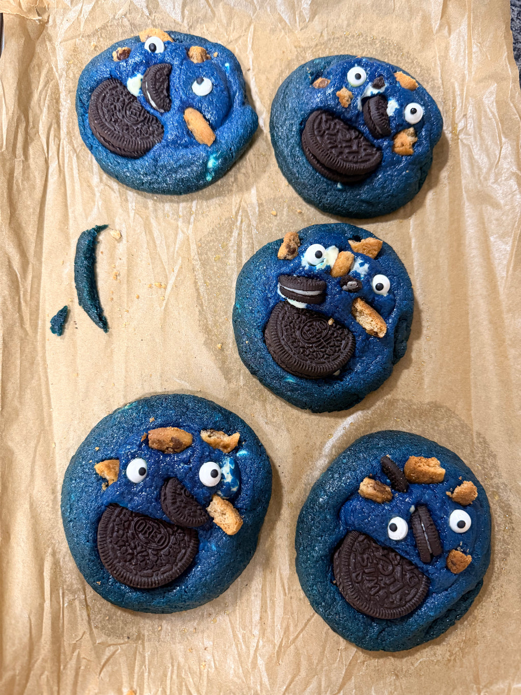 Cookie Monster Cookie 💙🍪