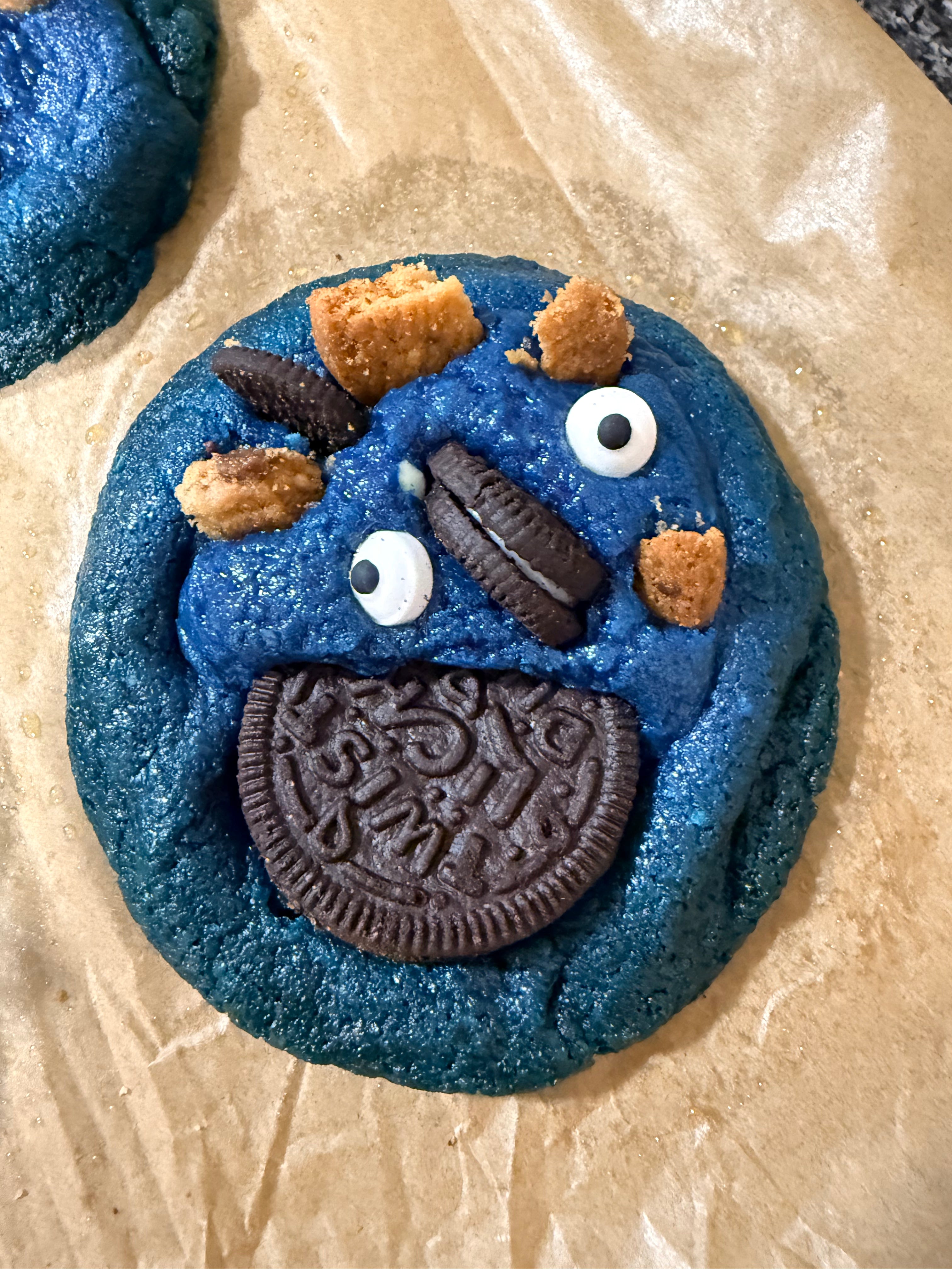 Cookie Monster Cookie 💙🍪